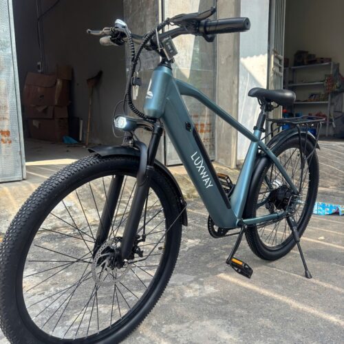 xe đạp điện trợ lực luxway SUP-09 green