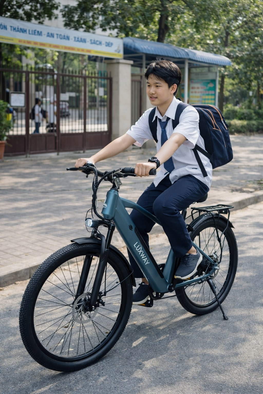 xe đạp điện trợ lực thể thao sup-09-hs